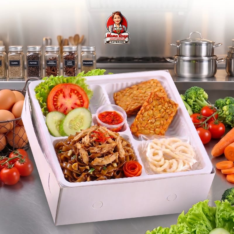 Kwetiau Ayam Suwir - catering Mama Rosye
