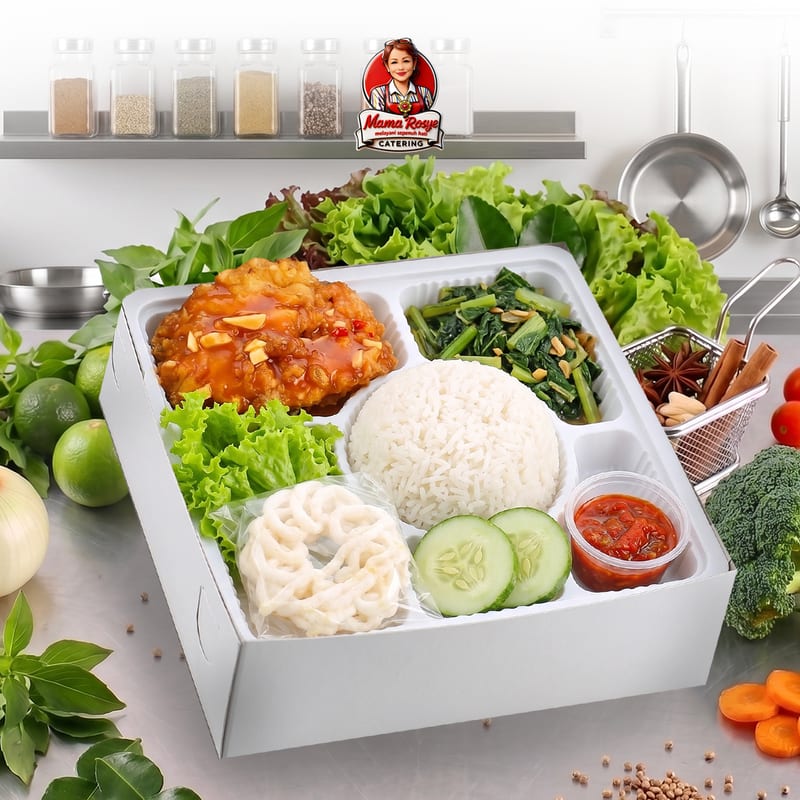 Nasi Fuyunghai Pakcoy - catering Mama Rosye