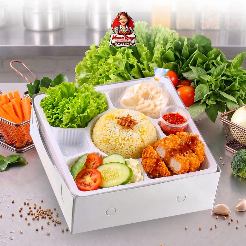 Nasi Goreng Ayam Katsu - catering Mama Rosye
