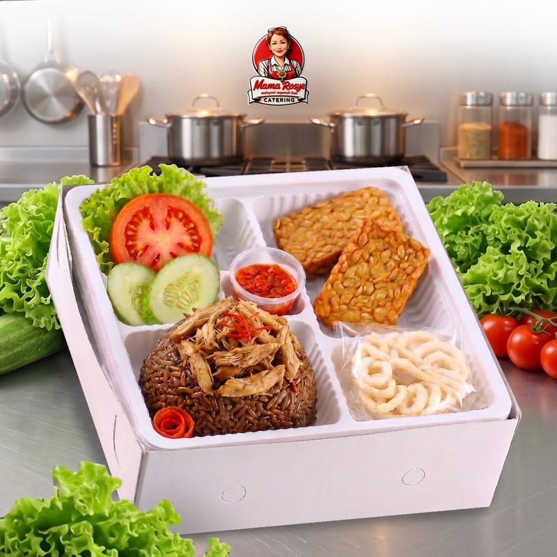 Nasi Goreng Jawa Ayam Suwir - catering Mama Rosye
