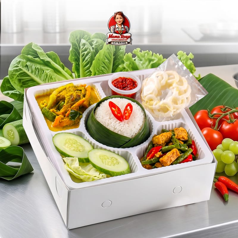Nasi Ikan Nila/Bandeng Pesmol - catering Mama Rosye